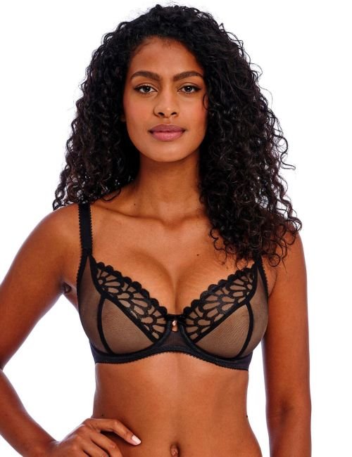 Freya Loveland Plunge Bra - Bombshell Black