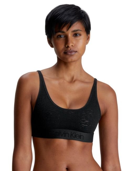 Calvin Klein Intrinsic Unlined Bralette - Black