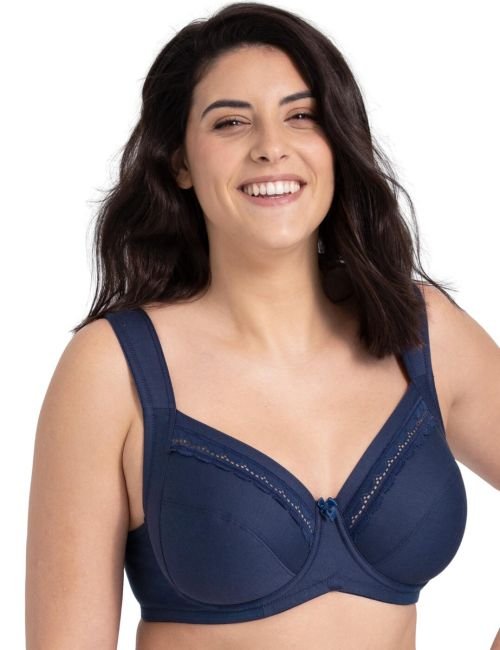 Miss Mary Of Sweden Always Underwired Bra - Dark Blue