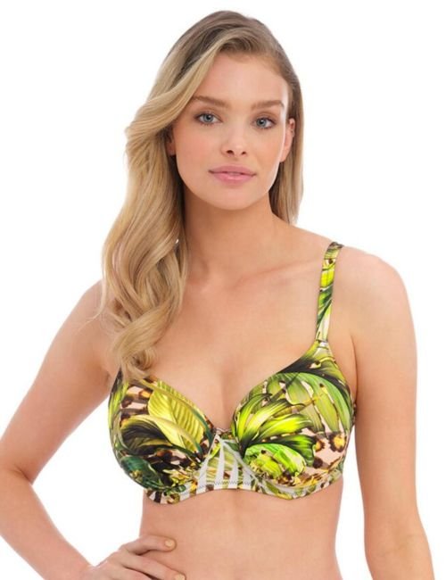 Fantasie Kabini Oasis Gathered Full Cup Bikini Top - Multi