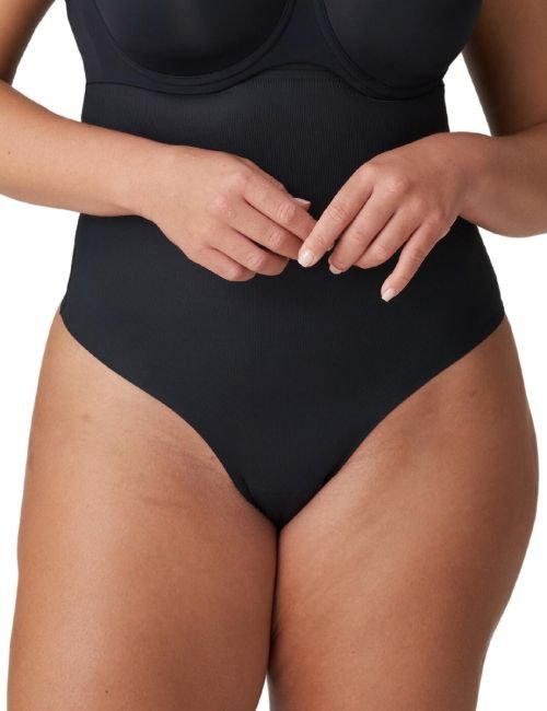 Prima Donna Figuras Smoothing Thong - Charcoal