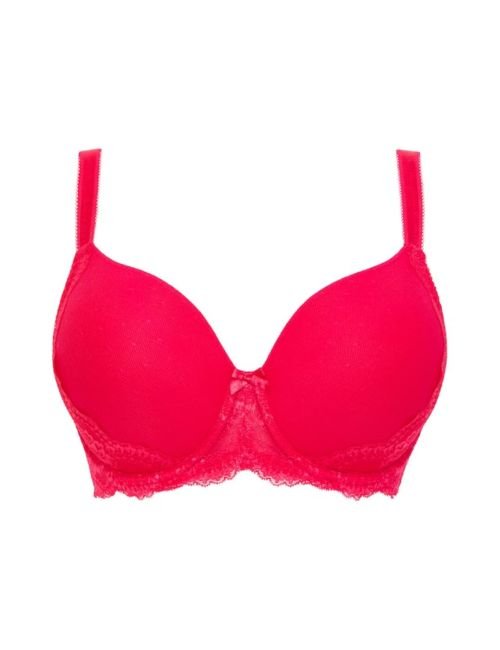 Figleaves Juliette T Shirt Bra - Red