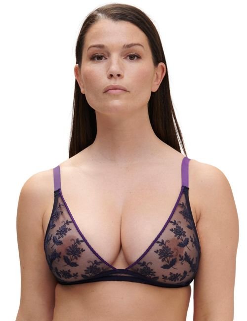 Simone Perele Adele Triangle Bra - Midnight