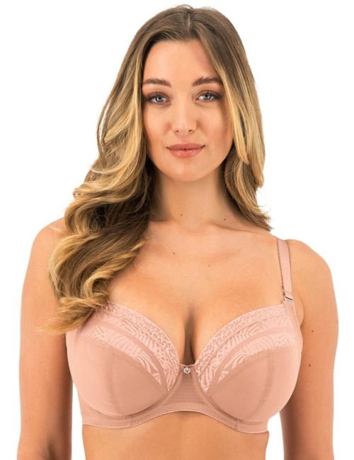 Fantasie Devote Side Support Plunge Bra - Cafe Au Lait