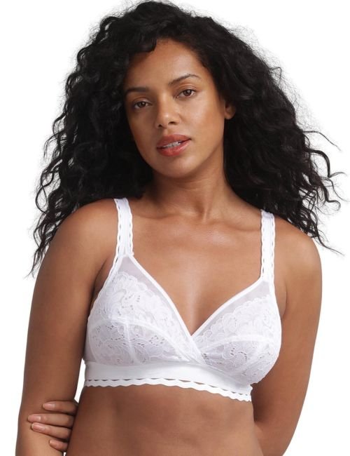 Playtex Sustainable Soft Cup Bra - White