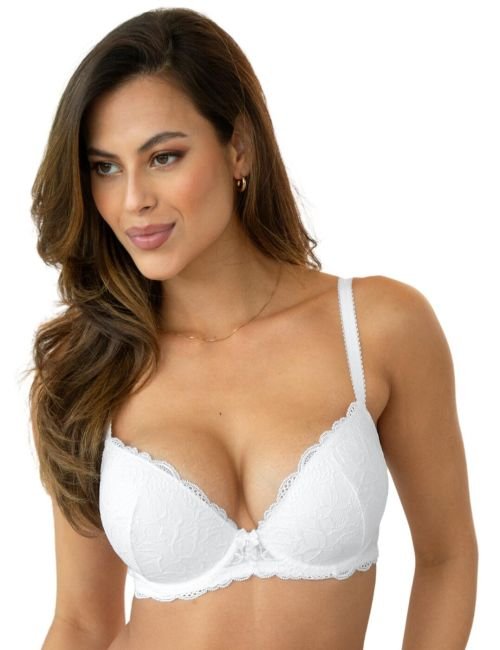 Pour Moi Ooo La La Push Up Bra - White