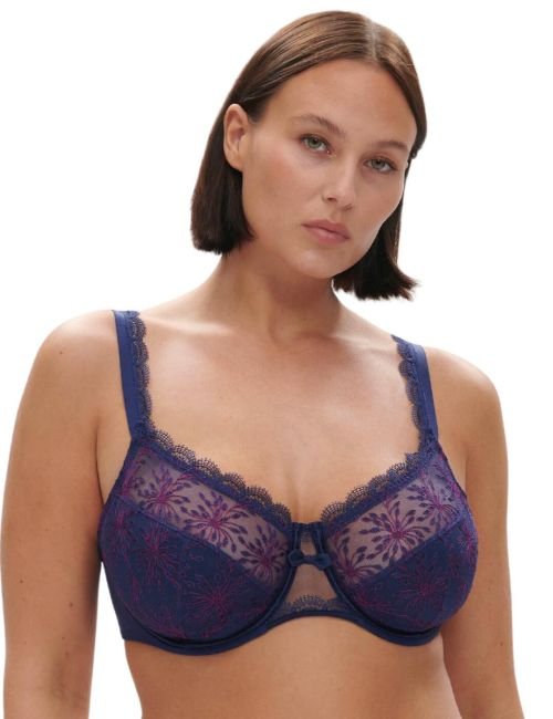 Simone Perele Singuliere Full Cup Support Bra - Midnight