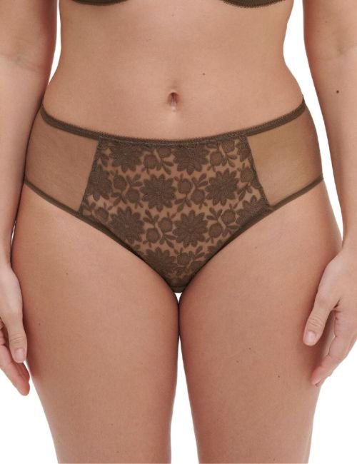 Simone Perele Amazone Shorty Brief - Nomad Green