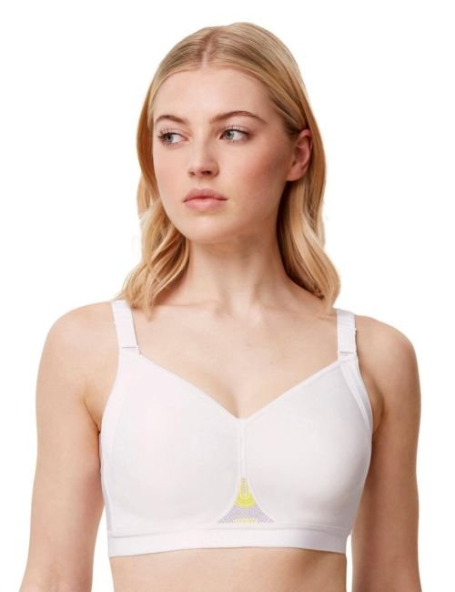 Triumph Triaction Gravity Lite Sports Bra - White