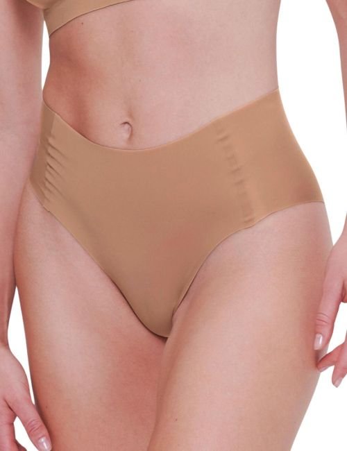 Sloggi Zero Feel High Waist Brief - Nostalgic Brown