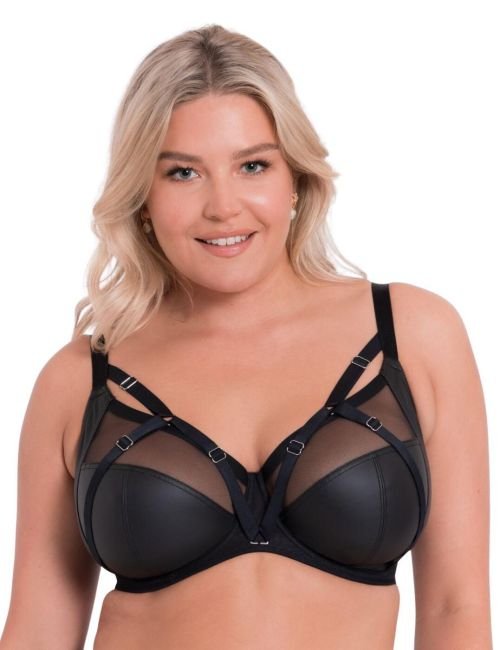 Curvy Kate Enclose Balcony Side Support Bra - Black