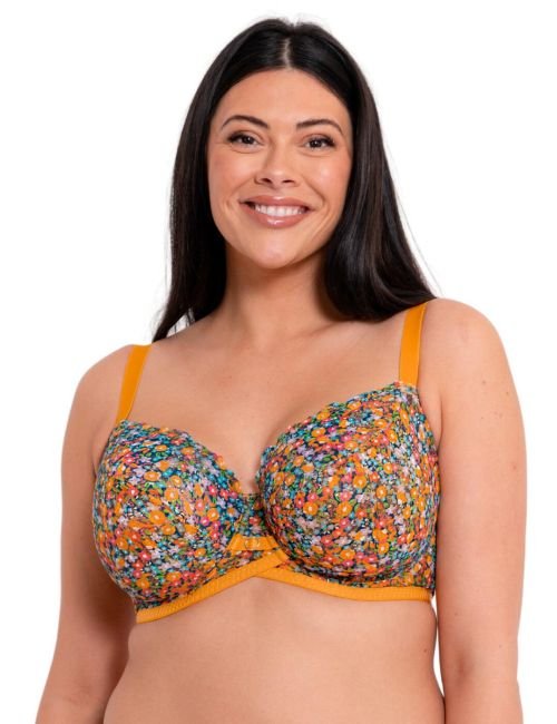 Curvy Kate Lace Daze Balcony Bra - Floral Print