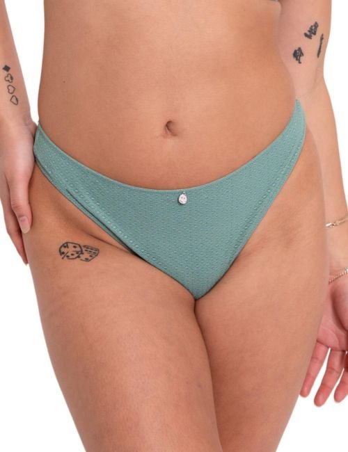 Curvy Kate Happy Boobs and Happy Bum Brazilian Brief - Sage Green