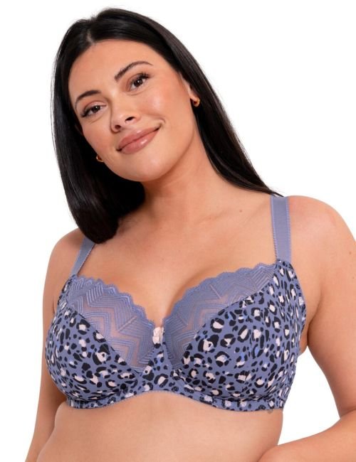 Curvy Kate Wild One Balcony Bra - Leopard Print