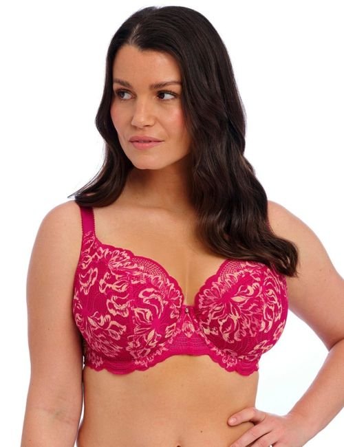 Fantasie Emmaline Padded Plunge Bra - Cerise
