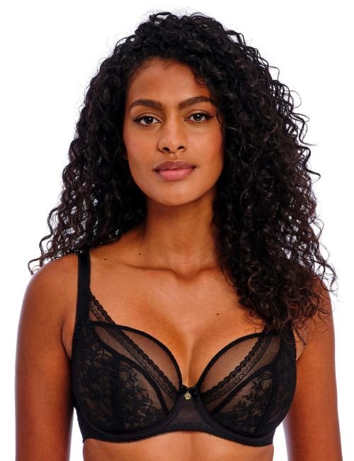 Freya Sydnie High Apex Plunge Bra - Black