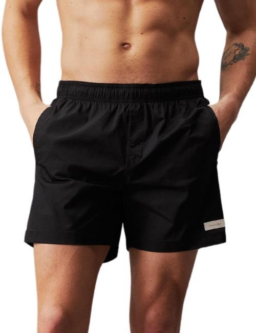 Calvin Klein Drawstring Swimming Trunks - Black