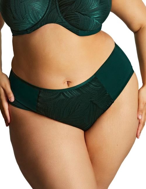 Sculptresse by Panache Illuminate Deep Brief - Dark Green