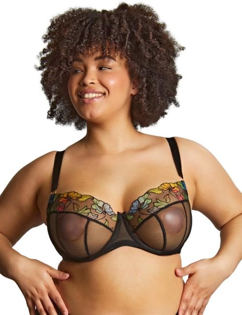 Sculptresse by Panache Eden Balcony Bra - Black