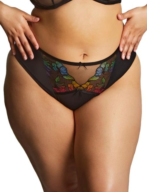 Sculptresse by Panache Eden High Leg Brief - Black