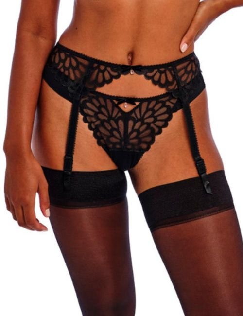 Freya Loveland Suspender - Bombshell Black