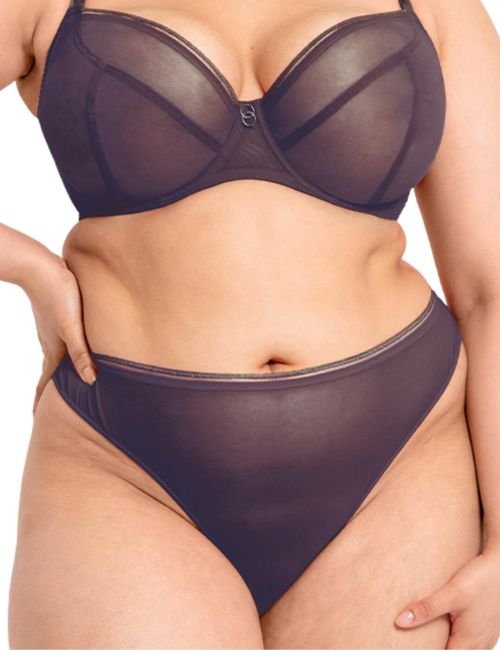 Curvy Kate Lifestyle Thong - Plum Purple