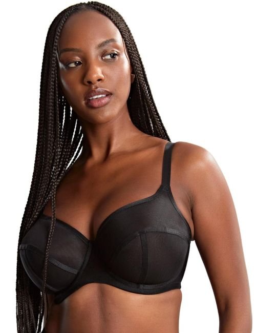 Panache Tango Essence Balcony Bra - Obsidian