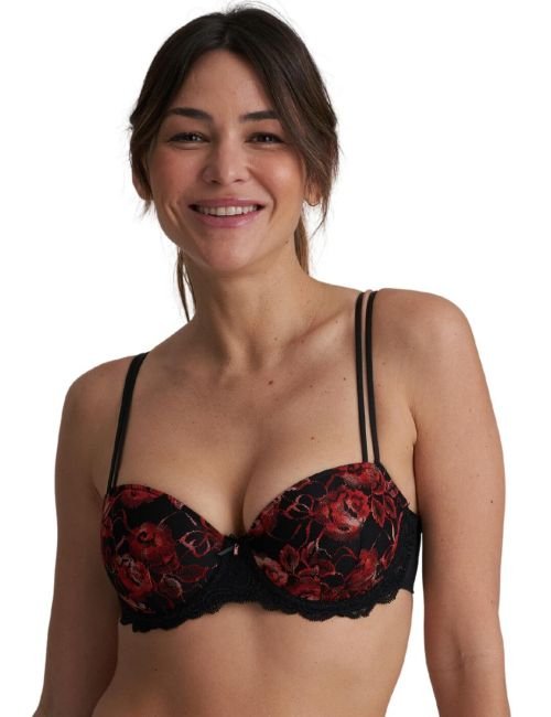Marie Jo Selyna Padded Balcony Bra - Spicy Red
