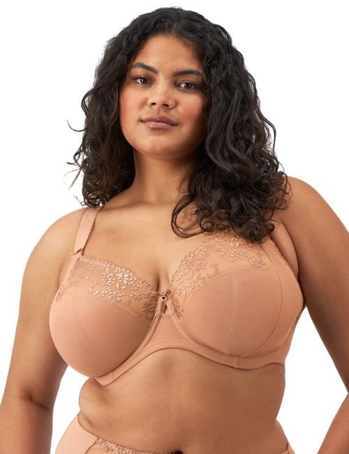Elomi Zarla Underwired Bra - Cafe Au Lait