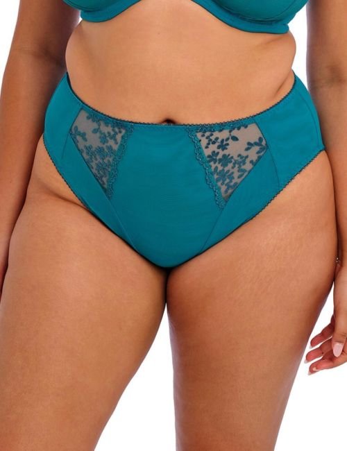 Elomi Zarla High Leg Brief - Ocean Depths
