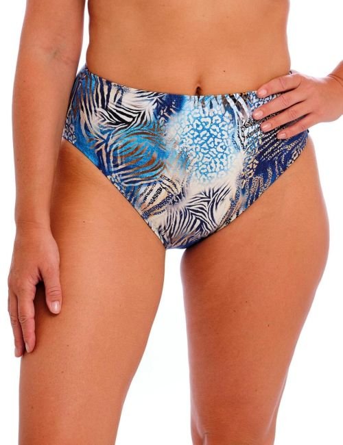 Fantasie Seraya Sands High Waist Bikini Brief - Denim