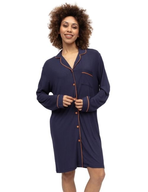 Cyberjammies Taylor Revere Jersey Nightshirt - Navy