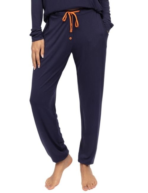 Cyberjammies Taylor Jersey Pyjama Bottoms - Navy
