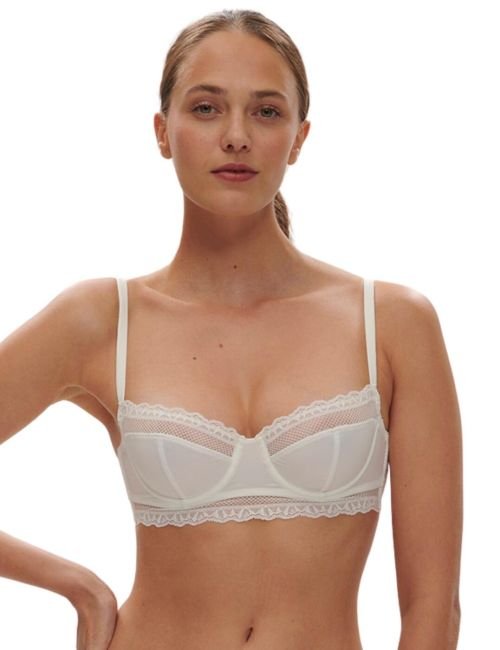 Simone Perele Destinee Half Cup Bra - Natural