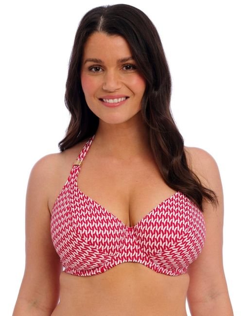 Fantasie Koh Lipe Halter Bikini Top - Radiant Red