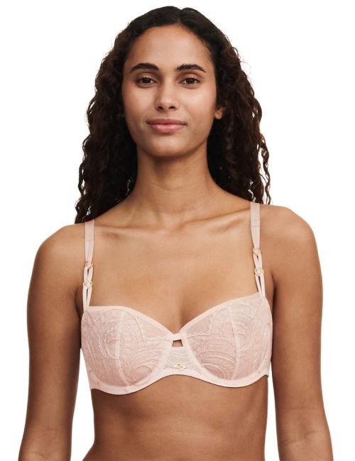Chantelle Mystic Dream Half Cup Bra - Taffeta Pink