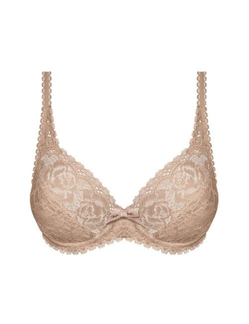 Playtex Flower Elegance Recycled Underwired Bra - Skin