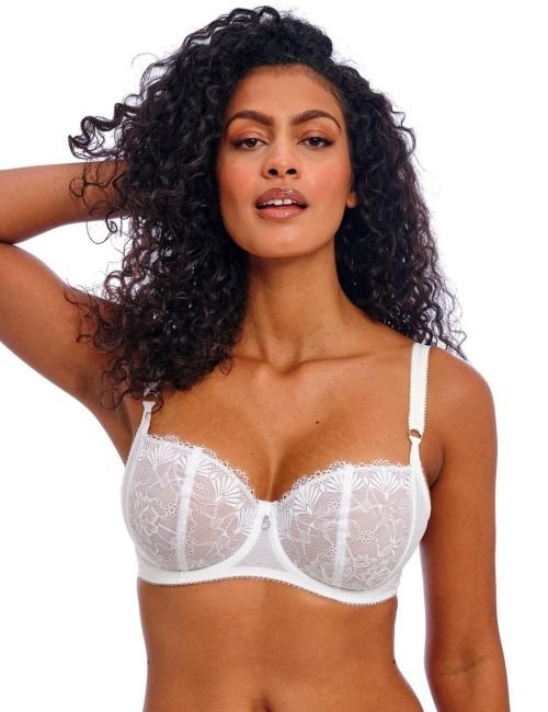 Freya Fascinate Underwired Balcony Bra - White