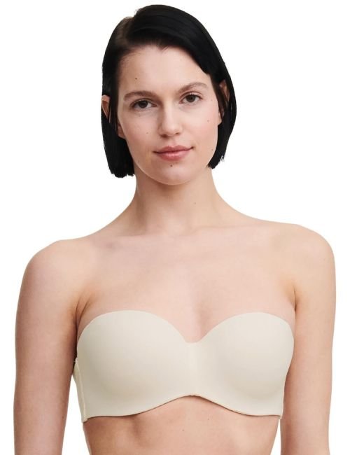 Chantelle Norah Bandeau Strapless T Shirt Bra - Pearl