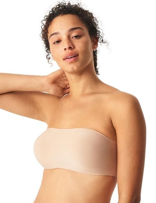 Chantelle Soft Stretch Padded Bandeau - Nude Sand