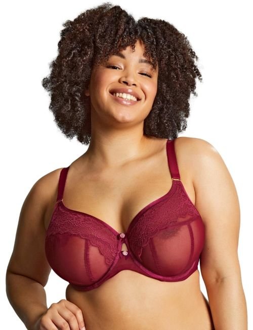 Sculptresse by Panache Natalia Full Cup Bra - Bordeaux Red