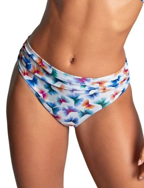 Panache Midi Bikini Brief - Flutter Print