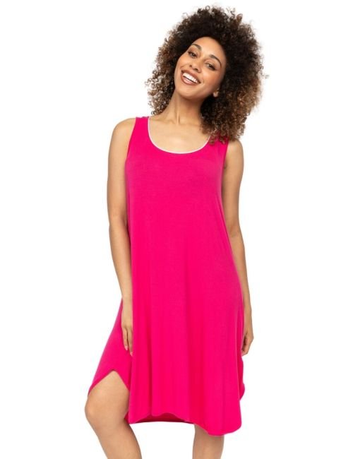 Cyberjammies Sofia Jersey Swing Nightdress - Bright Pink