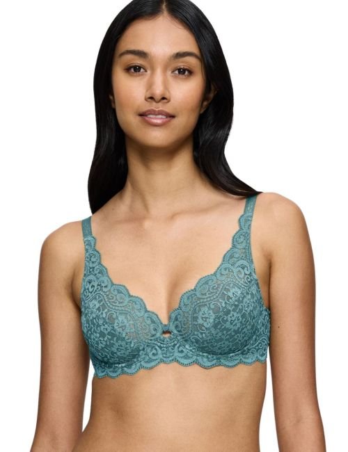 Triumph Amourette Underwired Bra - Quiet Turquoise
