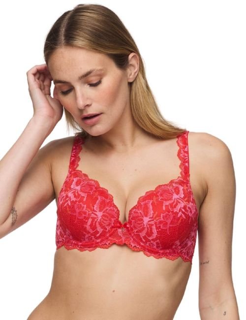 Marie Jo Manyla Padded Heartshape Bra - Pixie Red