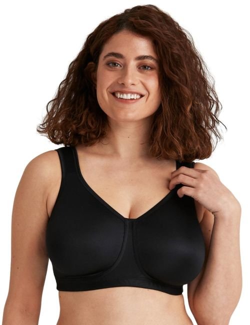 Miss Mary Of Sweden Smooth Divide Non Wired Bra - Black