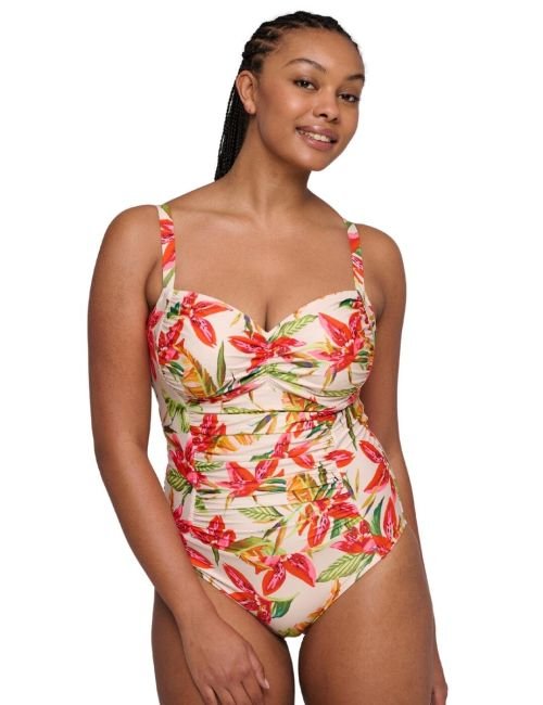 Prima Donna Swim Tanzania Full Cup Control Swimsuit - Calm Tropics