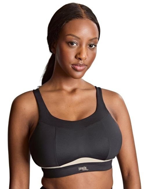 Panache Freedom Non Wired Sports Bra - Black/Chalk