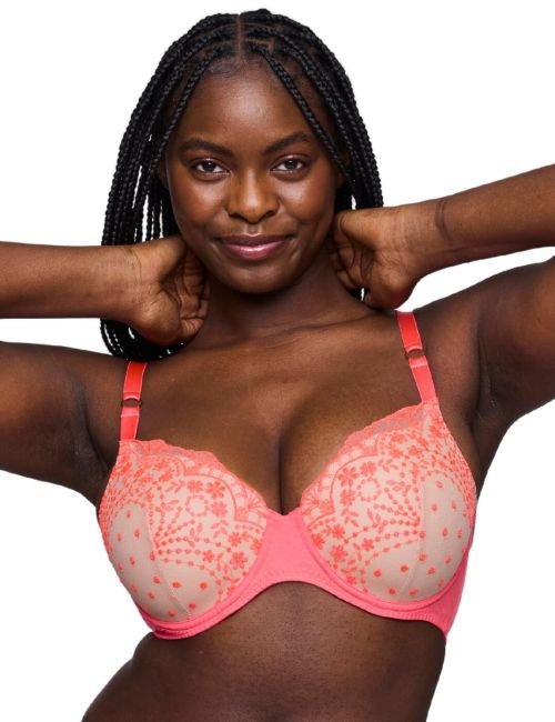 Prima Donna Twist Angelou Padded Heartshape Bra - Juicy Melon