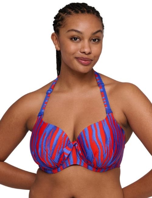 Prima Donna Swim Skudai Padded Heartshape Bikini Top - Wild Stripes